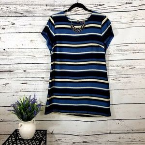 Vince Camuto striped dress - size 10